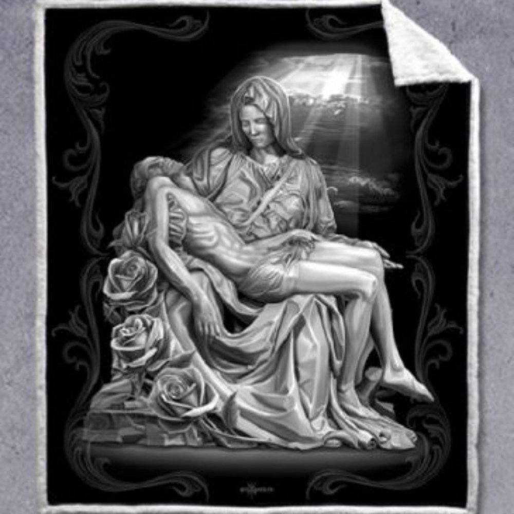 Tears in heaven Sherpa throw blanket NWT by DGA